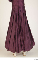  Photos Woman in Historical Dress 3 19th century Purple dress historical clothing lower body 0005.jpg
